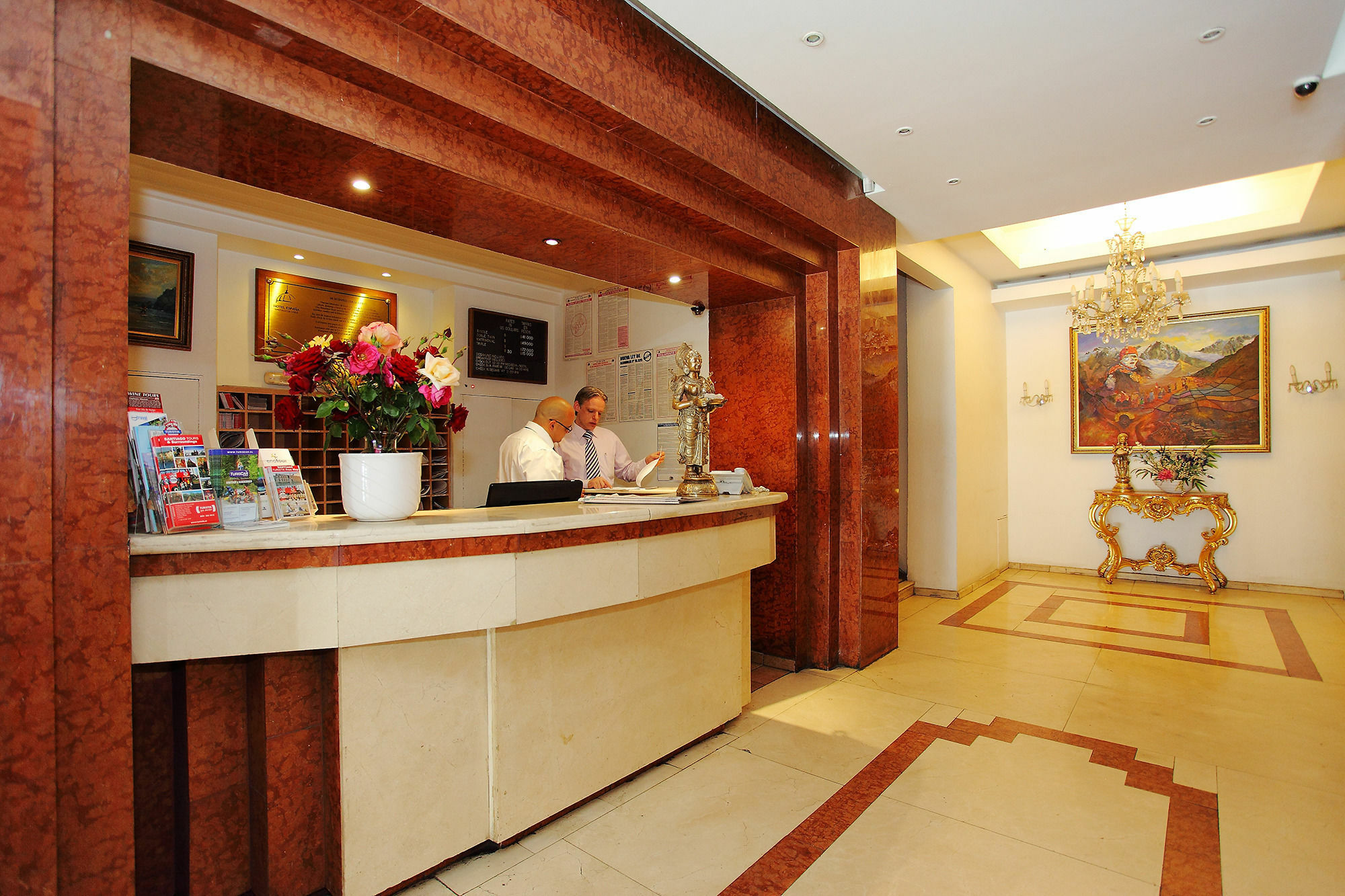 Hotel Espana Santiago Dış mekan fotoğraf